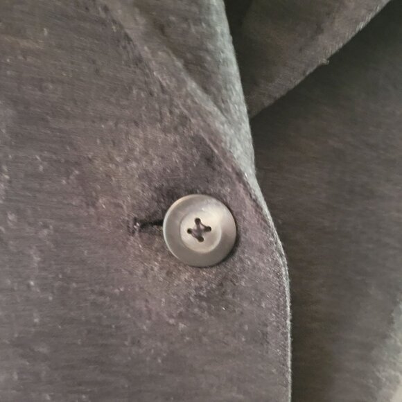 Pendleton Womens Gray Wool Blazer Size 22W One-Button Front Made In USA - Picture 5 of 9